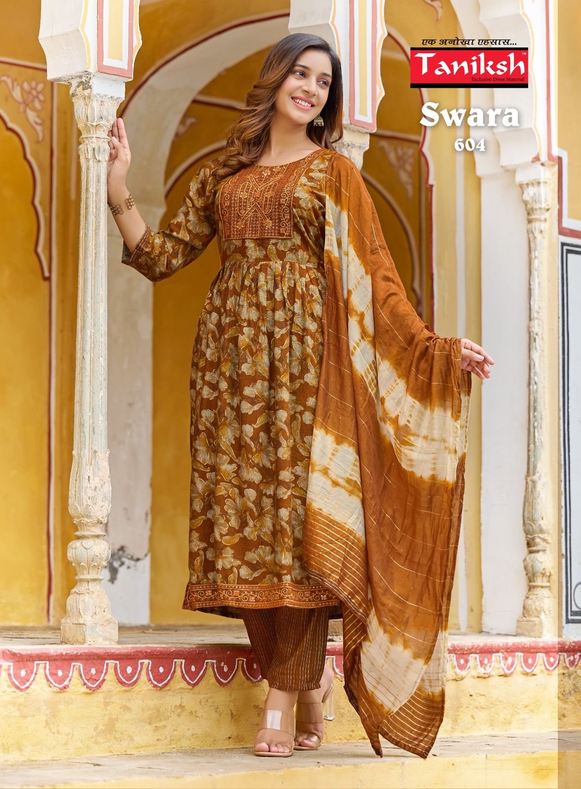 Tanishk Swara Vol 6 Embroidery Readymade Suits Catalog